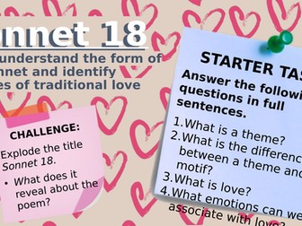 Sonnet 18 by William Shakespeare