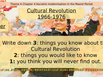 Mao's China: Cultural Revolution
