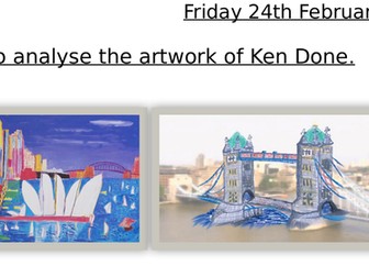 Ken Done Art - 3 Lesson Progression