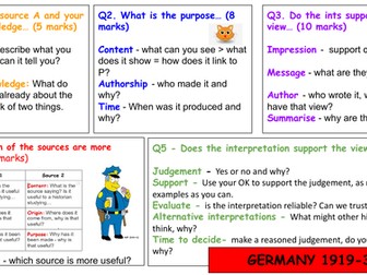 Germany in Transition Question Mat