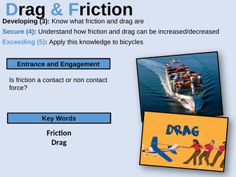 P1.3 Drag force & Friction