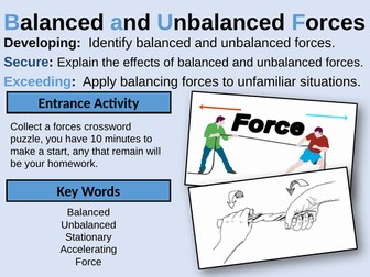 P1.5 Balanced & Unbalanced Forces