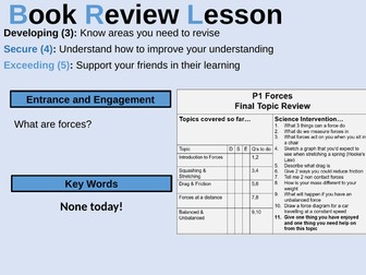 P1.6 Forces Summary Lesson