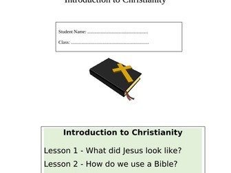KS3 Religious Education Workbook - Intro to Christianity