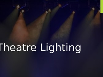 KS4/KS5 - Introduction to Lighting Design