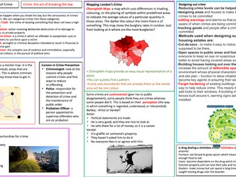 KS3 Knowledge Organiser Geography: Crime
