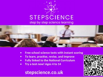 Key Stage 1 to 3 science learning and revision