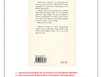 No et moi - Summary / Back cover