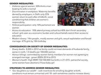 A level geography human right case study