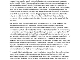 Essay on business growth