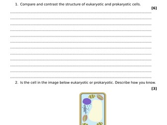 Edexcel IGCSE Biology - Prokaryotes (1.3)