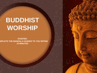 KS3 Buddhism - Worship
