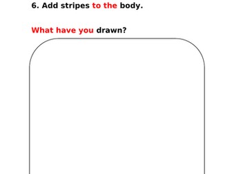 Minibeast read and draw