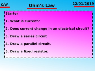 Ohms law