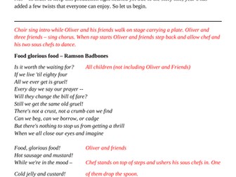 Year 6 Leavers Assembly - Oliver with a twist