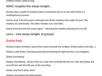 Year 6 Leavers Assembly - The Jungle King