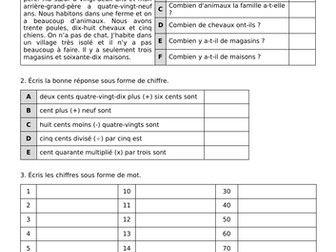 GCSE Baseline Test French