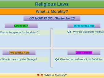 What is Morality?