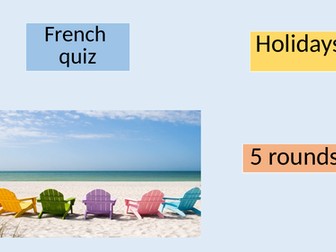 French Holidays Quiz