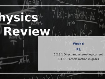 AQA Physics Paper 1 Revision Sessions