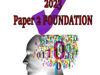 IGCSE Maths Paper 2F Foundation 2023 Revision pack