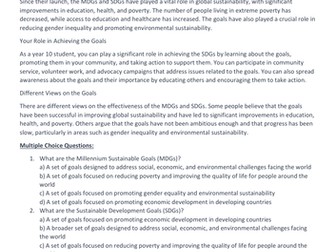 How have countries progressed in with the MDGs and SDGs?