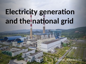 Mains electricity generation