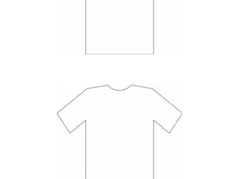 T-Shirt/Football top template