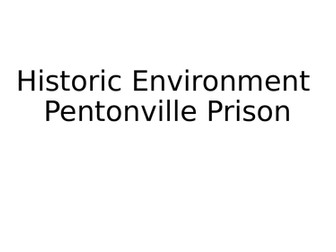 Eduqas Pentonville Prison Booklet