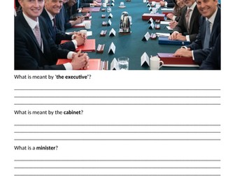 Edexcel A Level Politics Prime Minister and Executive Workbook