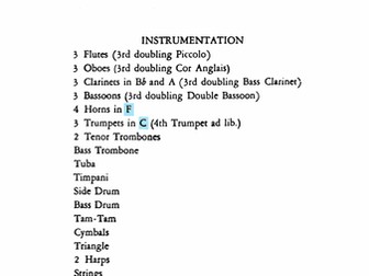 Bartok Concerto for Orchestra - Annotated Score