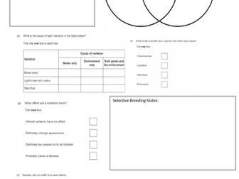 AQA Biology Paper 2 Revision