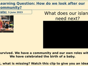 The Island Lesson 5- Law