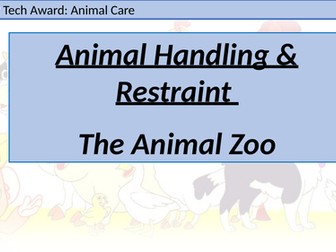BTEC Animal Care Component 1