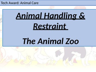 BTEC Animal Care Component 1