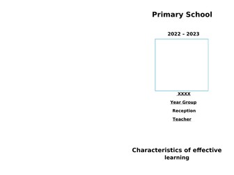 Reception Report Template