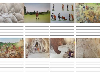 The stone age boy storyboard