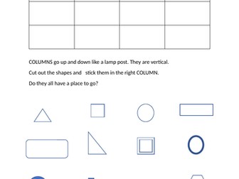 Understand columns and rows in tables