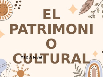 Patrimonio cultural Y12 A level AQA