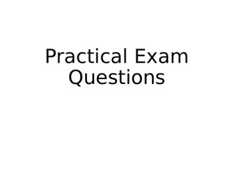 GCSE AQA  8525 Computer Science Paper 1 Exam Style Questions