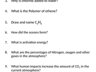 AQA Combined Chemistry Complete Paper 2 Revision Resource (Foundation)