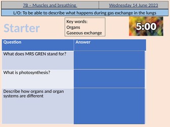 Exploring science 7C - Muscles and bones