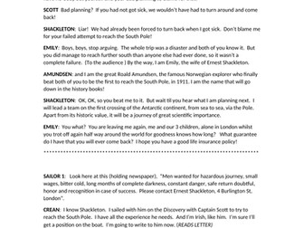 Shackleton and the Endurance play script