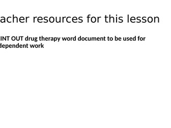 AQA Psychology Schizophrenia lessons