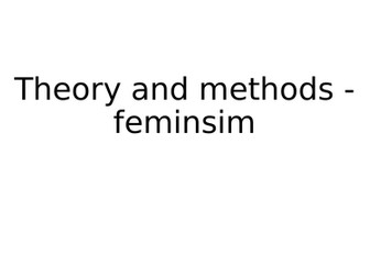 AQA A Level Sociology Theory and Methods lessons