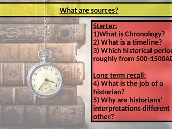 What are Sources?