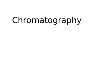 Principles of chromatography and It's uses