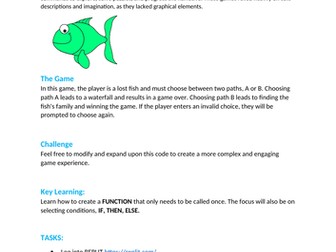 Python Programming - The Lost Fish