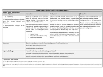 Year 8 athletics (Jumping events)