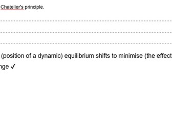 OCR A level Chemistry 3.2.3 Kc